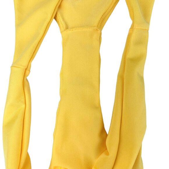 Lovers and Friends Revolve Zisa Bikini Set Yellow NWT Top XL EUC Bottom L Beach - Picture 13 of 16